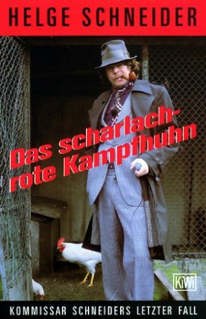 Das scharlachrote Kampfhuhn