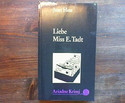 Liebe Miss E. Tadt