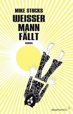 Weißer Mann fällt