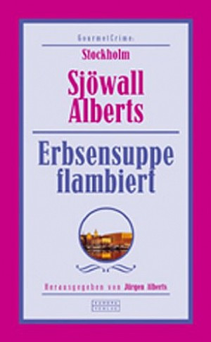 Erbsensuppe flambiert