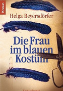 Die Frau im blauen Kostüm