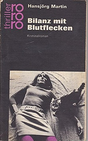 Bilanz mit Blutflecken