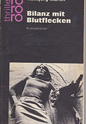 Bilanz mit Blutflecken